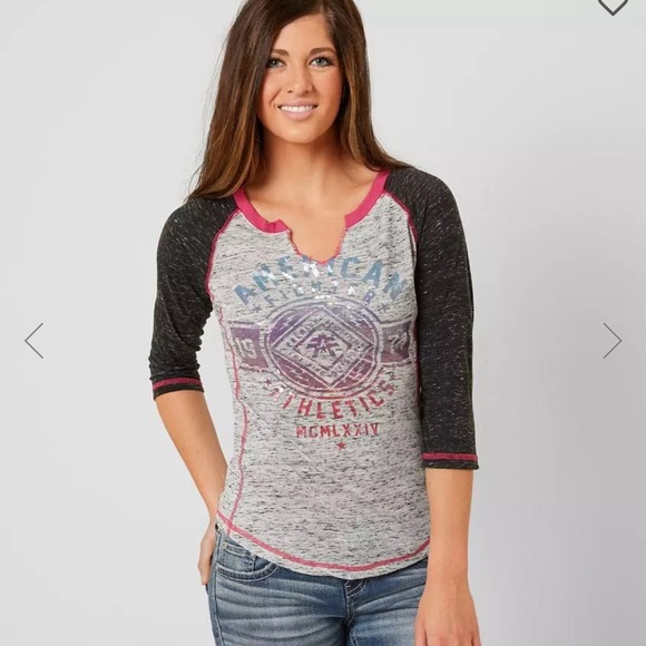 AMERICAN FIGHTER Chestnut T shirt Ladies Medium EUC - Picture 1 of 7